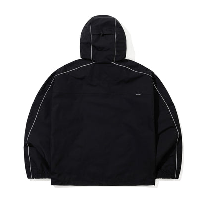 BSR2526FWJK116 STREAM LINE HOODIE 3L HOODED JACKET BLACK