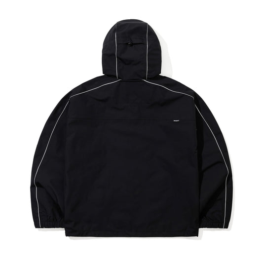 BSR2526FWJK116 STREAM LINE HOODIE 3L HOODED JACKET BLACK