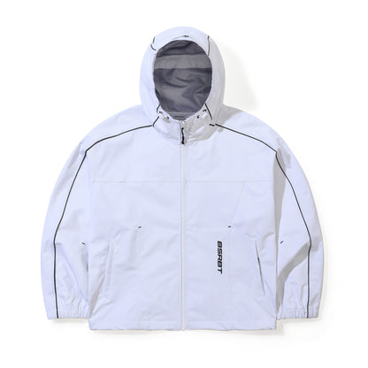 BSR2526FWJK118 STREAM LINE HOODIE 3L HOODED JACKET WHITE
