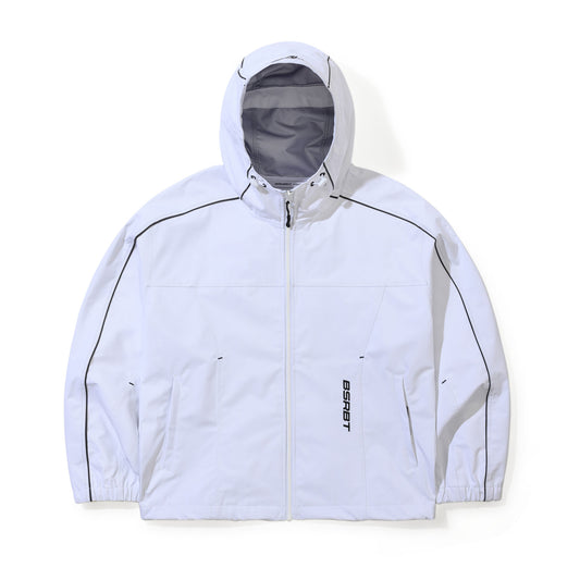 BSR2526FWJK118 STREAM LINE HOODIE 3L HOODED JACKET WHITE