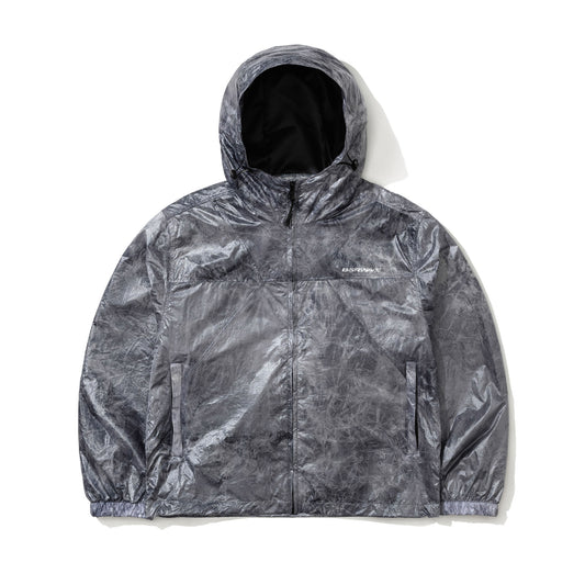 BSR2526FWJK119 BSRWAVE BRUSHED DYE HOODED JACKET GRAY