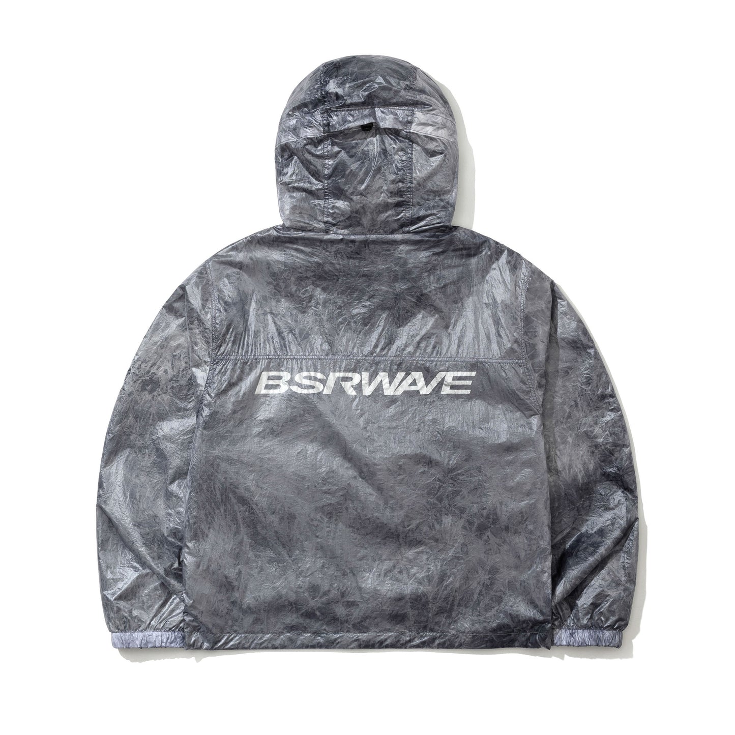 BSR2526FWJK119 BSRWAVE BRUSHED DYE HOODED JACKET GRAY