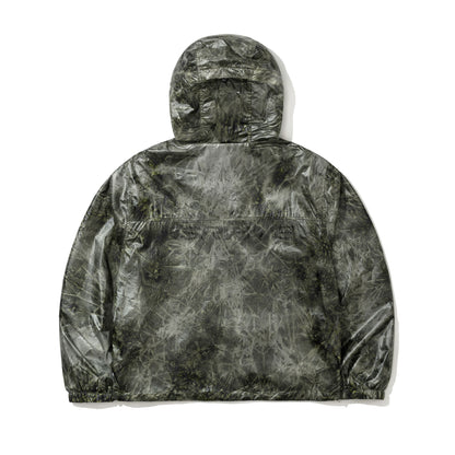 BSR2526FWJK120 BSRWAVE BRUSHED DYE HOODED JACKET KHAKI