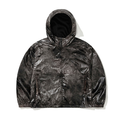 BSR2526FWJK121 BSRWAVE BRUSHED DYE HOODED JACKET BLACK