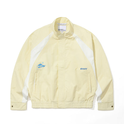 BSR2526FWJK123 CORE TRACK JACKET MILK