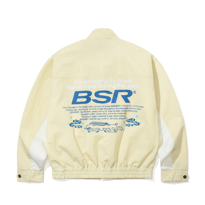 BSR2526FWJK123 CORE TRACK JACKET MILK