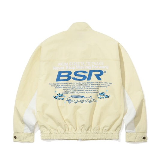 BSR2526FWJK123 CORE TRACK JACKET MILK