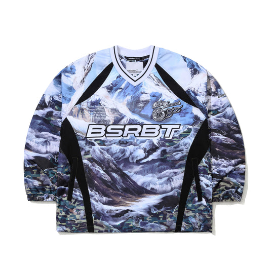 BSR2526FWJK126 BSRBT SPORTY PULLOVER JACKET SNOW MOUNTAIN