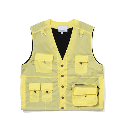 BSR2526FWJK129 ADVENTURE POCKET VEST OLIVE LIME