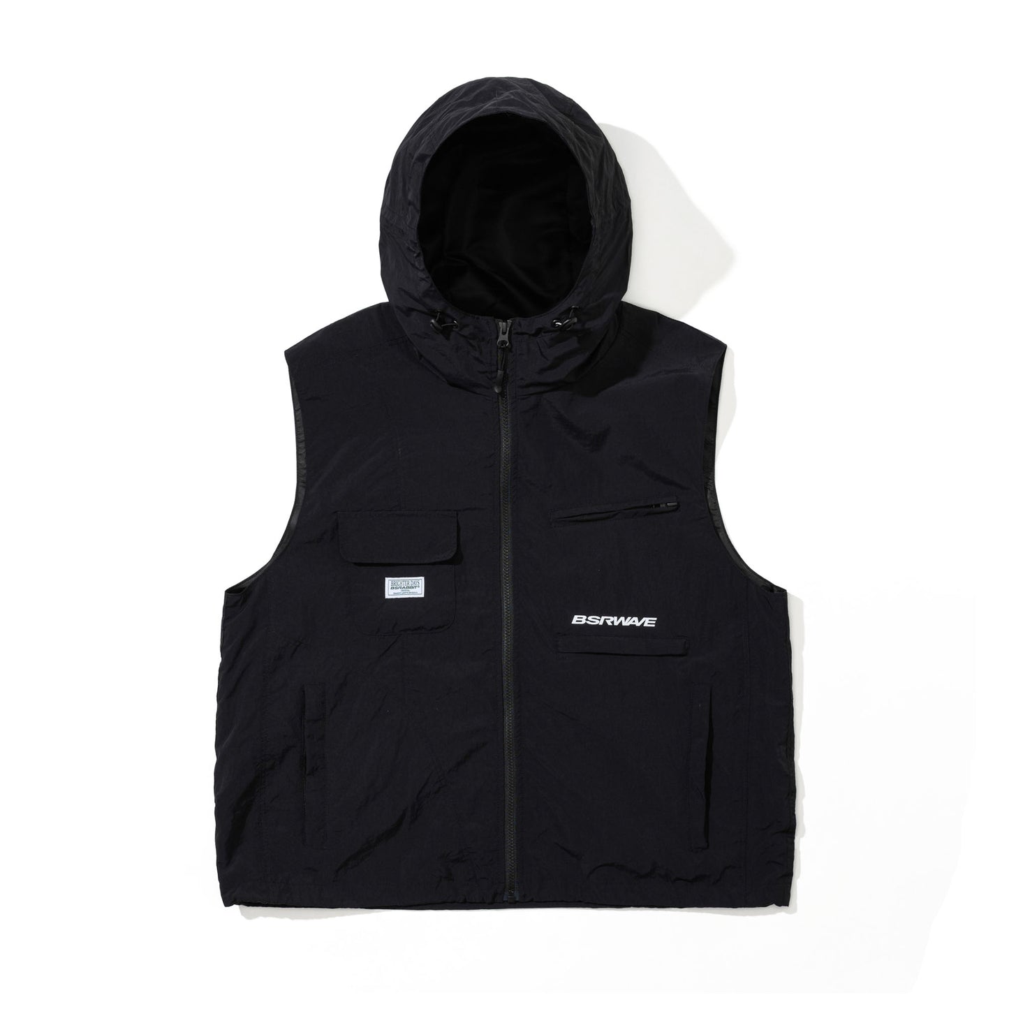 BSR2526FWJK131 ACTIVE TRAIL HOODED VEST BLACK