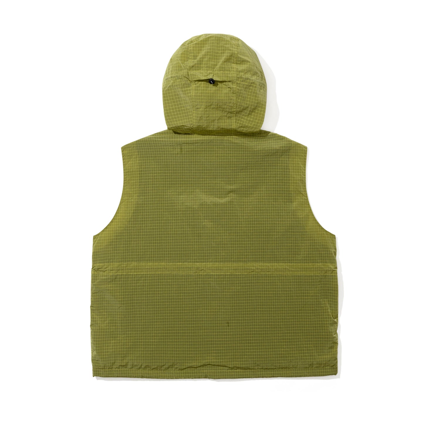 BSR2526FWJK133 BIG POCKET HOODED VEST SOLAR YELLOW
