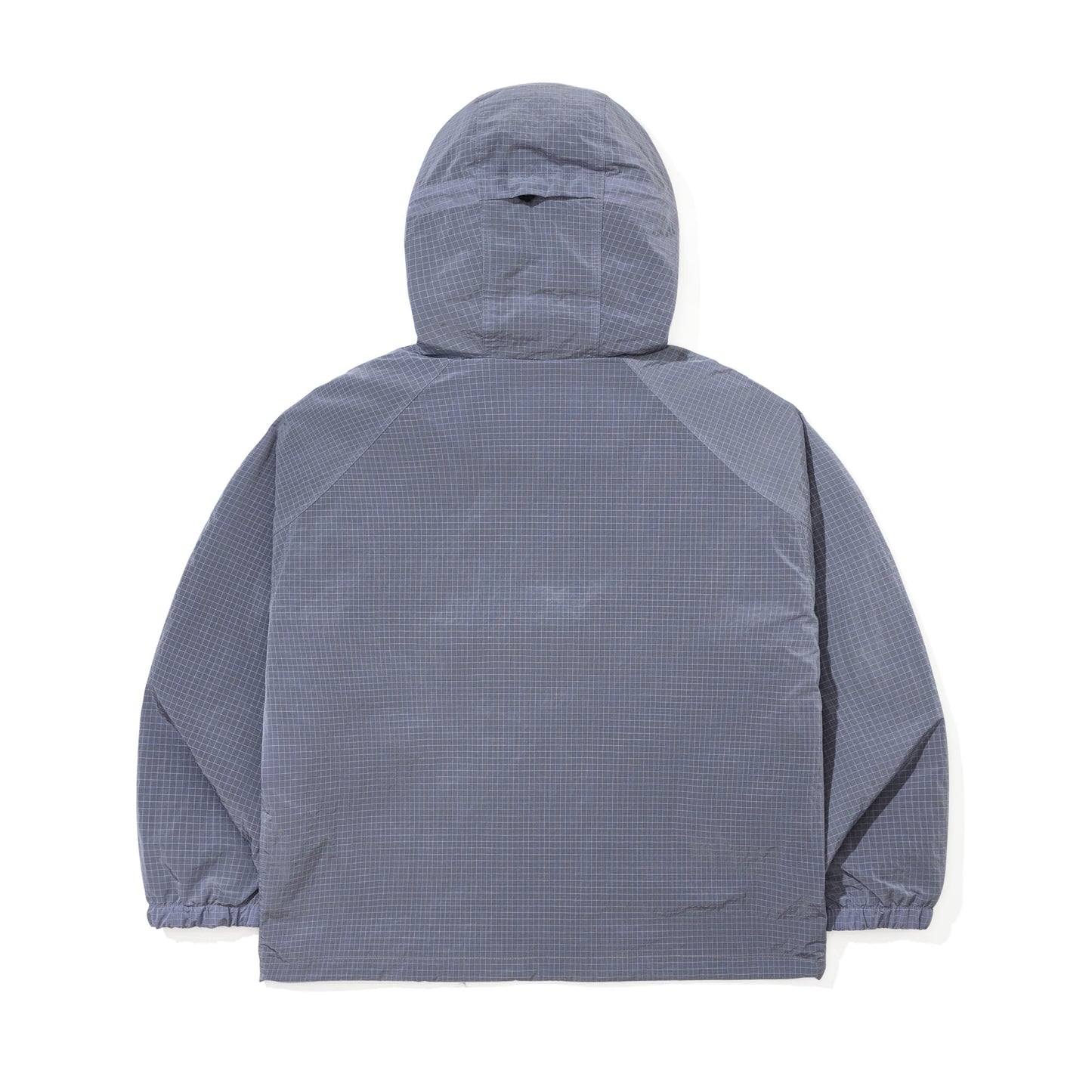BSR2526FWJK136 SHADOW GRID HOODED ANORAK JACKET LIGHT PURPLE