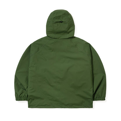 BSR2526FWJK139 OUTLANDER HOODED ANORAK JACKET GREEN
