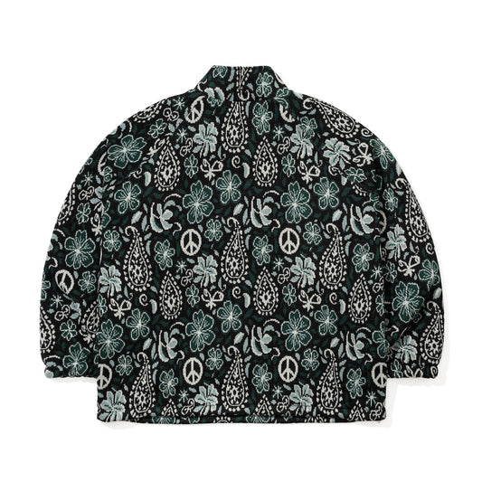 BSR2526FWJK143 PAISLEY PEACE JACQUARD ANORAK JACKET KHAKI