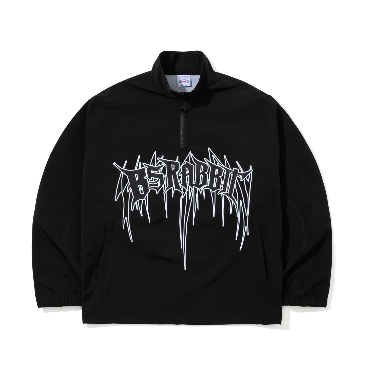 BSR2526FWJK144 DEATH LOGO 3L ANORAK JACKET BLACK