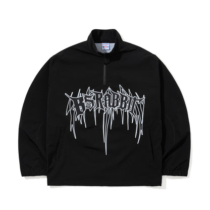BSR2526FWJK144 DEATH LOGO 3L ANORAK JACKET BLACK