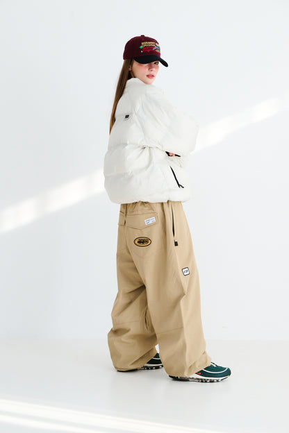 BSRABBIT LIGHT UP HOODED DOWN PADDING JUMPER IVORY BSR2425FWJK013
