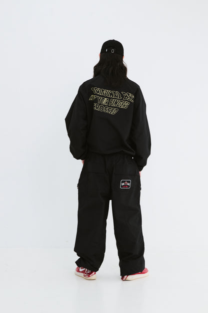 BSRABBIT LIGHT WEIGHT SP JOGGER PANTS BLACK BSR2425FWPT107