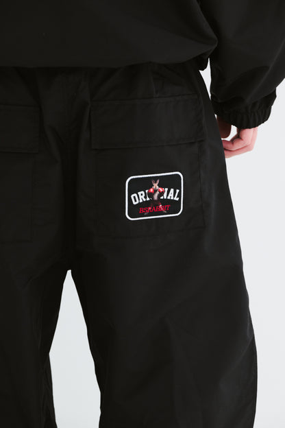 BSRABBIT LIGHT WEIGHT SP JOGGER PANTS BLACK BSR2425FWPT107