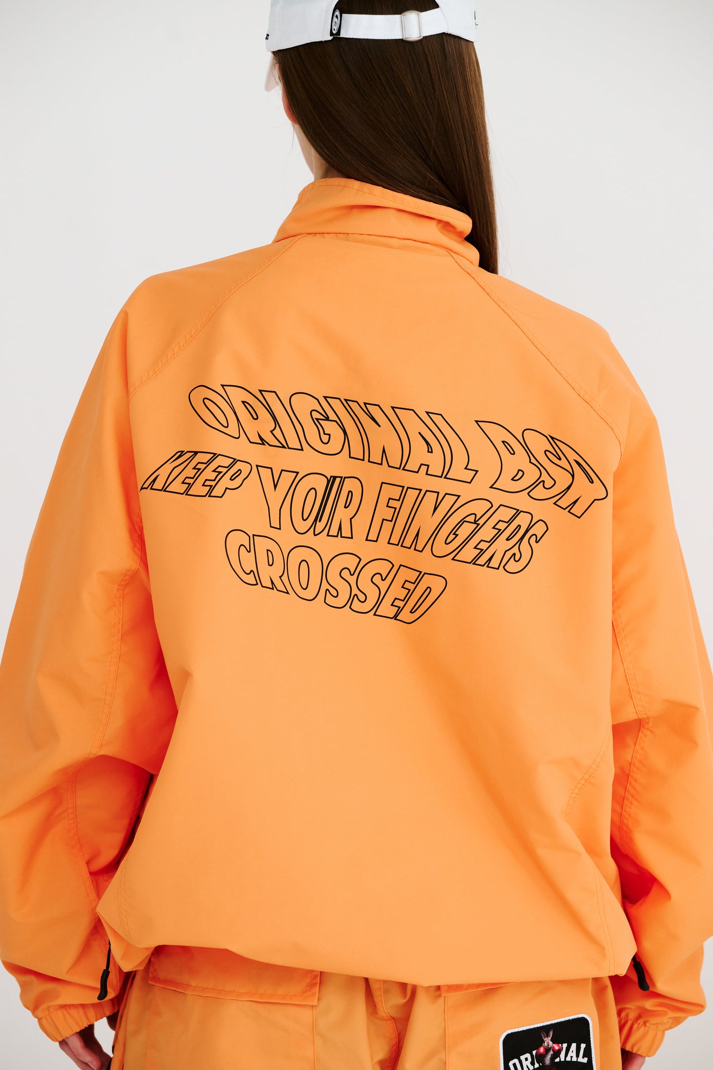 BSRABBIT LIGHT WEIGHT WP TRACK JACKET ORANGE BSR2425FWJK130