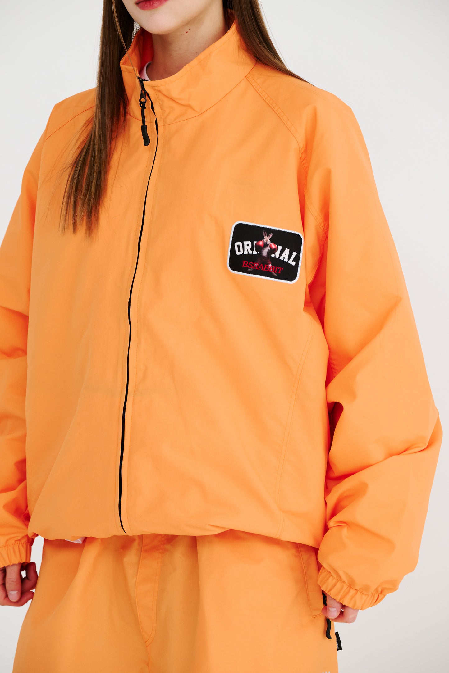 BSRABBIT LIGHT WEIGHT WP TRACK JACKET ORANGE BSR2425FWJK130