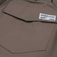 BSRABBIT LOGO COTTON SUPER WIDE VENTILATION PANTS BROWN BSR2425FWPT047