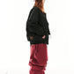 BSRABBIT LOGO COTTON SUPER WIDE VENTILATION PANTS BURGUNDY BSR2425FWPT046