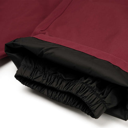 BSRABBIT LOGO COTTON SUPER WIDE VENTILATION PANTS BURGUNDY BSR2425FWPT046