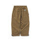 BSRABBIT LOGO HERRINGBONE SUPER WIDE VENTILATION PANTS BROWN BSR2425FWPT045