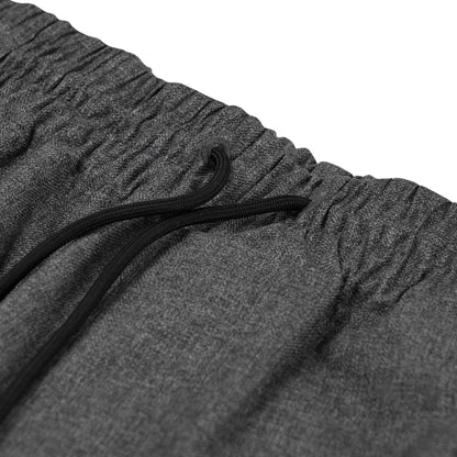 BSRABBIT LOGO HERRINGBONE SUPER WIDE VENTILATION PANTS CHARCOAL BSR2425FWPT044
