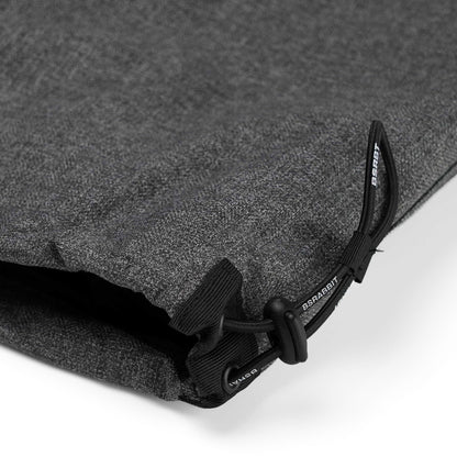 BSRABBIT LOGO HERRINGBONE SUPER WIDE VENTILATION PANTS CHARCOAL BSR2425FWPT044