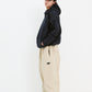 BSRABBIT LOGO SUPER WIDE VENTILATION PANTS BEIGE BSR2425FWPT048