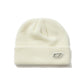 BSRABBIT METAL LOGO BASIC BEANIE IVORY BSR2425FWBN027