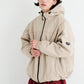 BSRABBIT MILD HOODED JACKET BEIGE BSR2425FWJK051