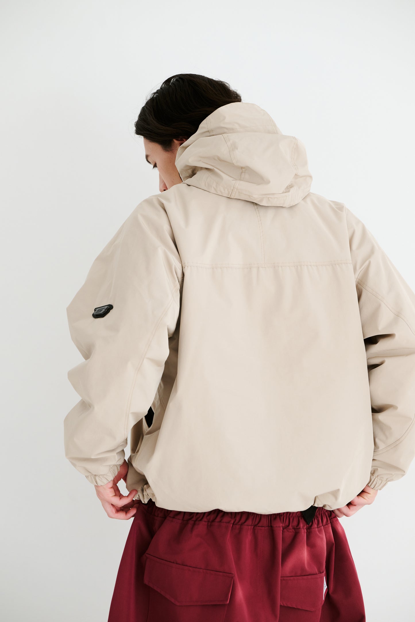 BSRABBIT MILD HOODED JACKET BEIGE BSR2425FWJK051