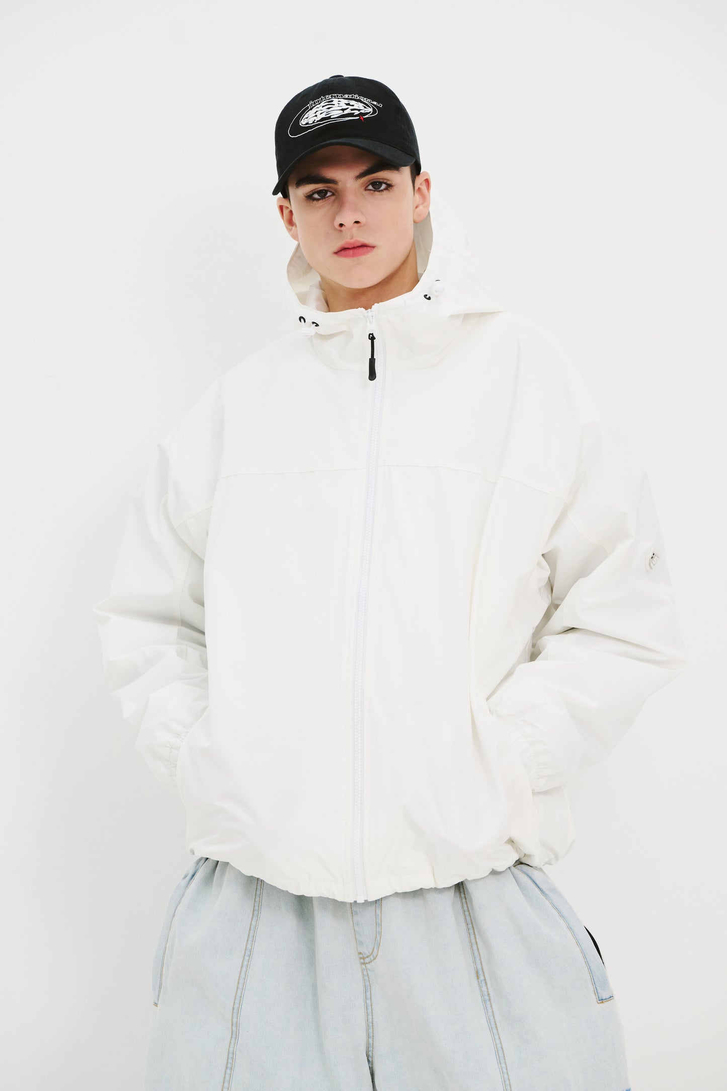 BSRABBIT MILD HOODED JACKET CREAM BSR2425FWJK050