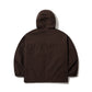 BSRABBIT MILD HOODED JACKET DARK BROWN BSR2425FWJK052