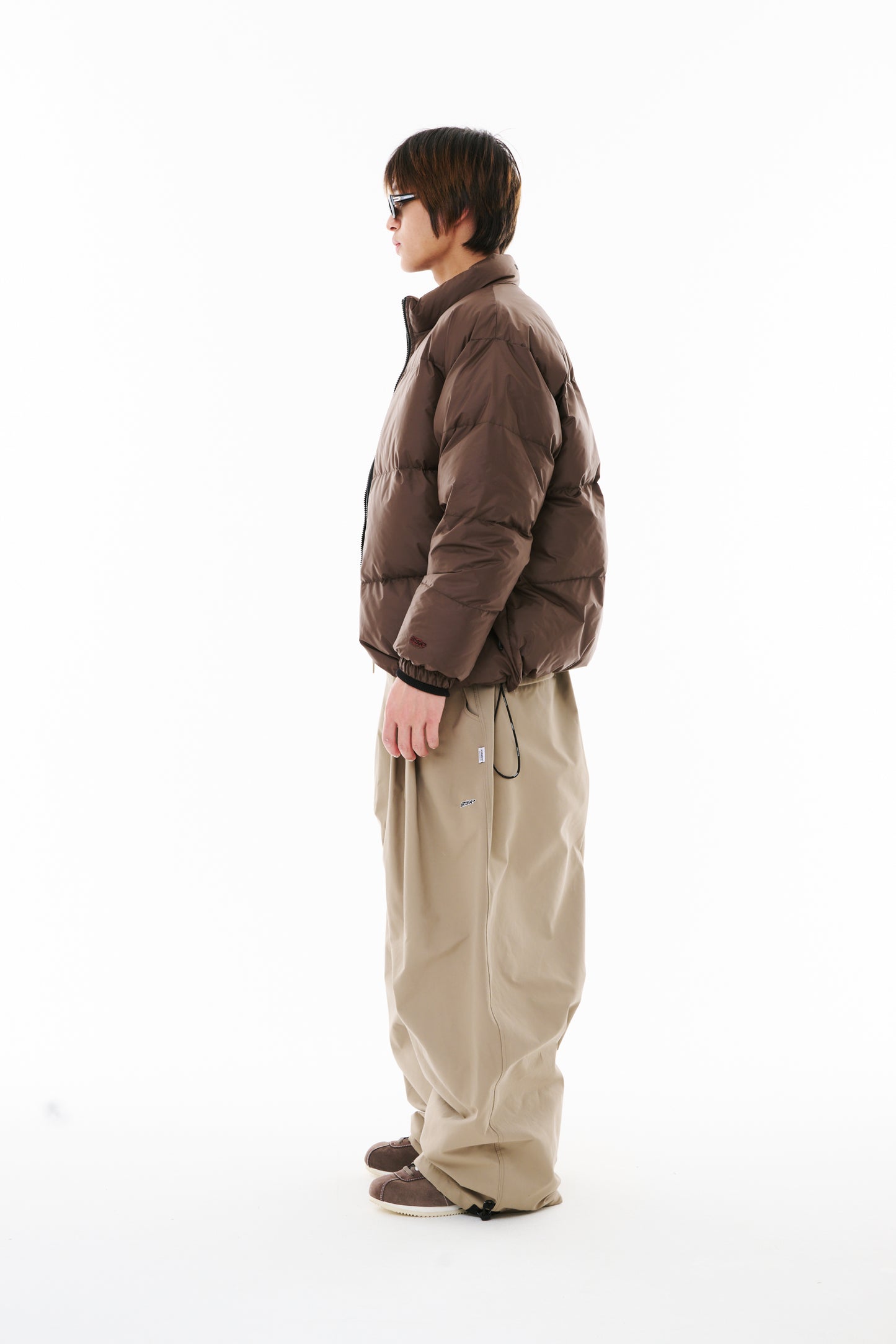 BSRABBIT MILD SUPER WIDE PANTS BEIGE BSR2425FWPT029