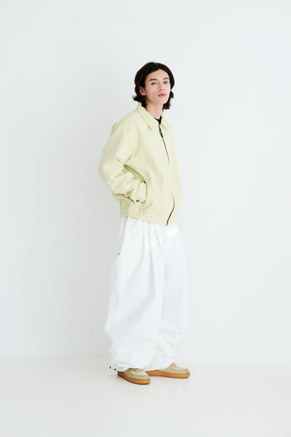 BSRABBIT MILD SUPER WIDE PANTS WHITE BSR2425FWPT028