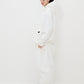 BSRABBIT MILD SUPER WIDE PANTS WHITE BSR2425FWPT028