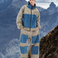 BSRABBIT MMM HF WINDBREAKER HOODED JACKET ASH KHAKI / CORDUROY SKY BSR2425FWJK082