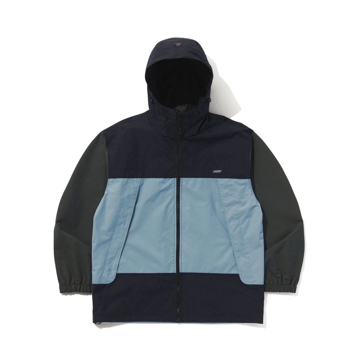 BSRABBIT MMM HF WINDBREAKER HOODED JACKET NAVY BSR2425FWJK078