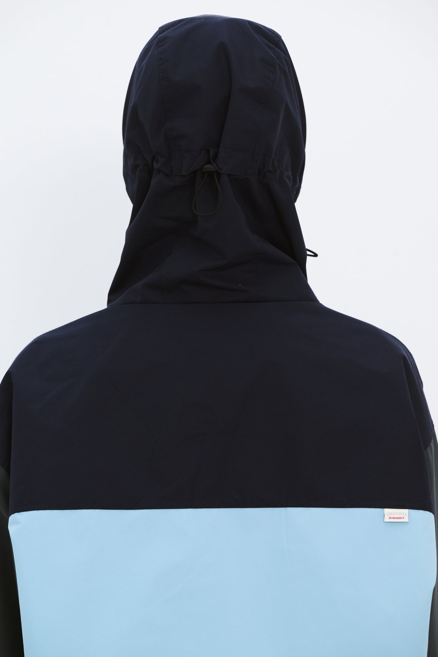 BSRABBIT MMM HF WINDBREAKER HOODED JACKET NAVY BSR2425FWJK078