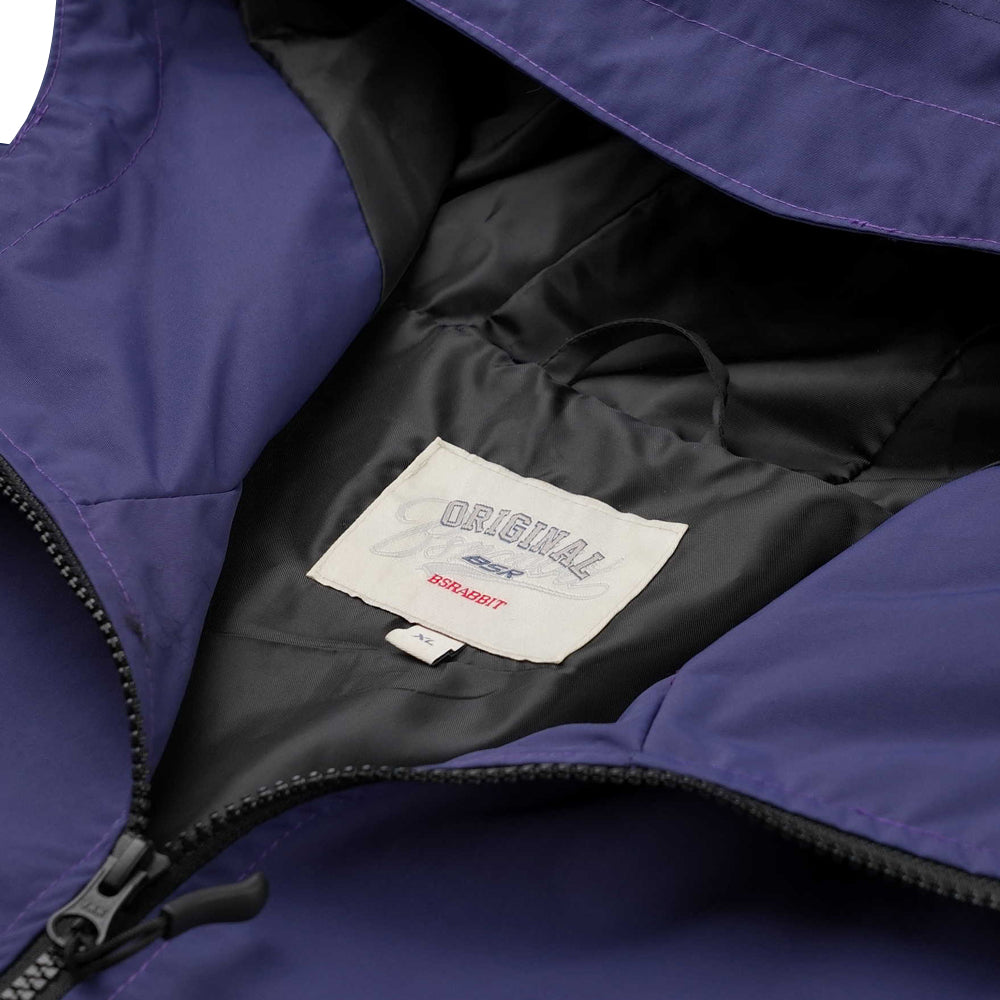 BSRABBIT MMM HF WINDBREAKER HOODED JACKET PURPLE BSR2425FWJK079