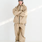 BSRABBIT MOUNTAIN 3L SEAM SEALING WIDE VENTILATION PANTS BEIGE BSR2425FWPT005