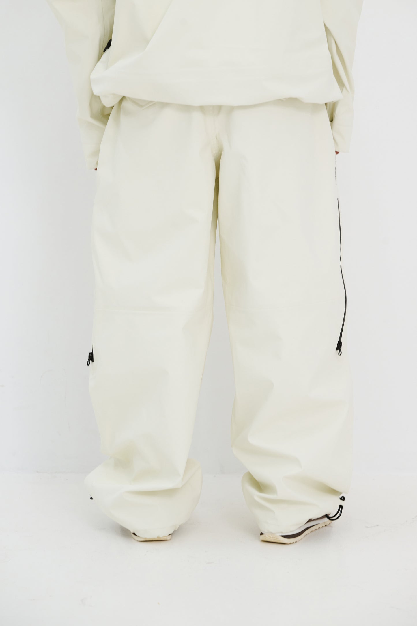 BSRABBIT MOUNTAIN 3L SEAM SEALING WIDE VENTILATION PANTS CREAM BSR2425FWPT007