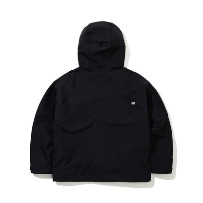 BSRABBIT MOUNTAIN HOODED 3L SEAM SEALING JACKET BLACK BSR2425FWJK006