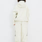 BSRABBIT MOUNTAIN HOODED 3L SEAM SEALING JACKET CREAM BSR2425FWJK007