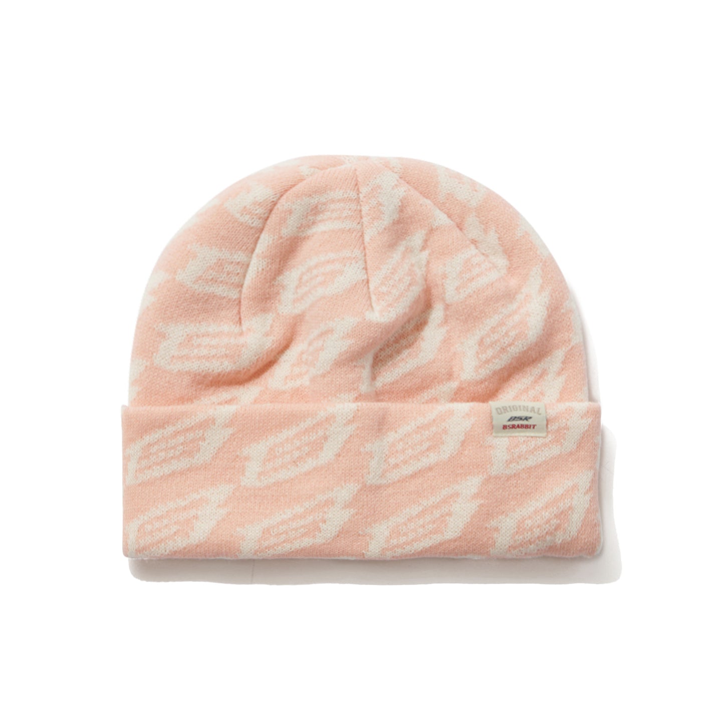 BSRABBIT NEW B LOGO BEANIE PINK BSR2425FWBN009