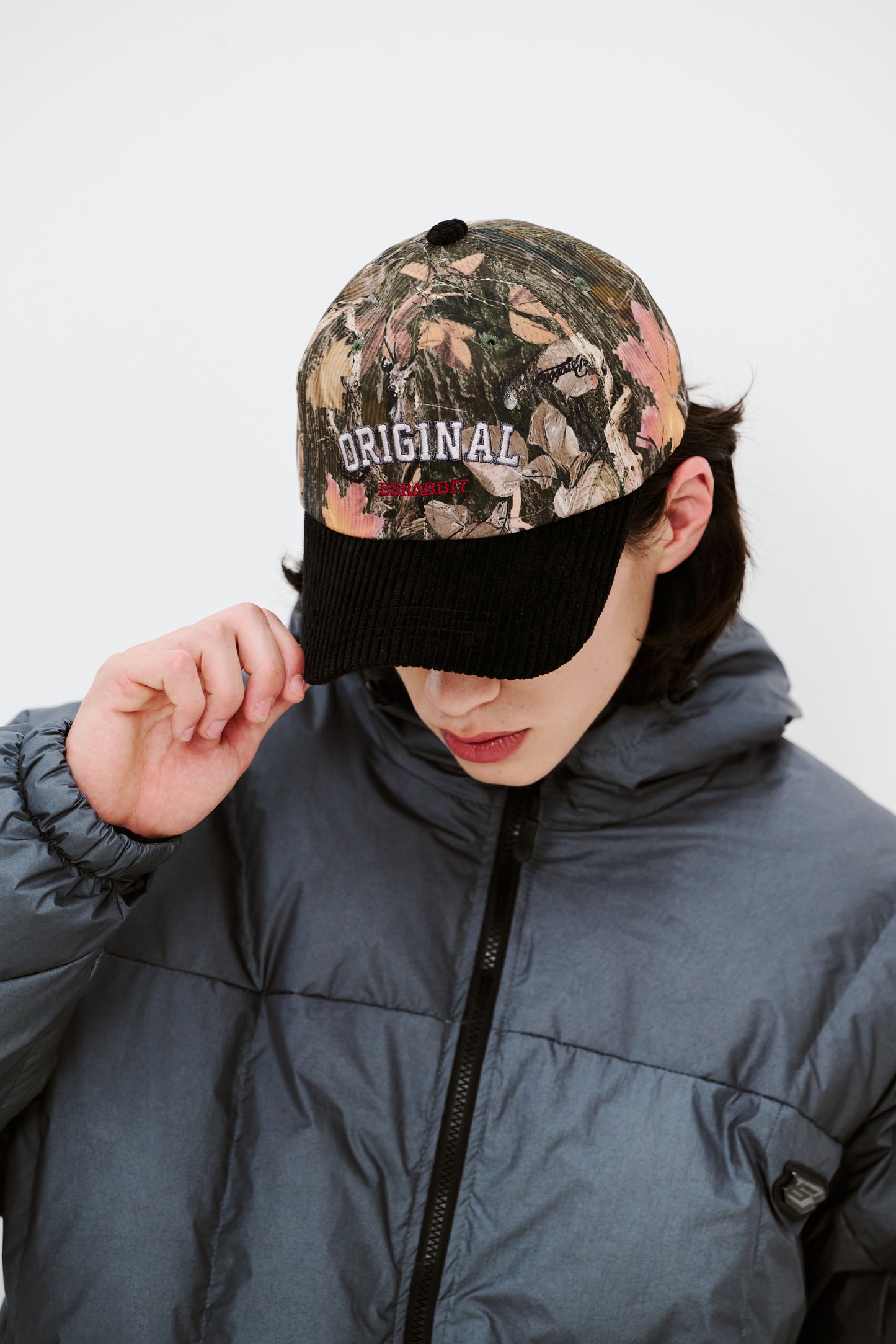 BSRABBIT OG LOGO CAP REALTREE BLACK BSR2425FWCP041